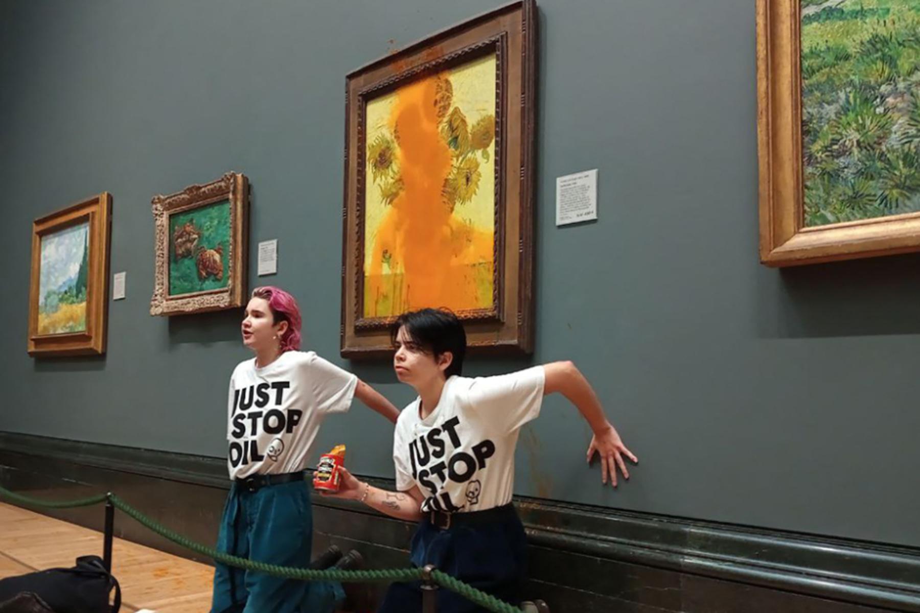 London: Schuldsprüche nach Attacke auf Van Gogh-Gemälde in London