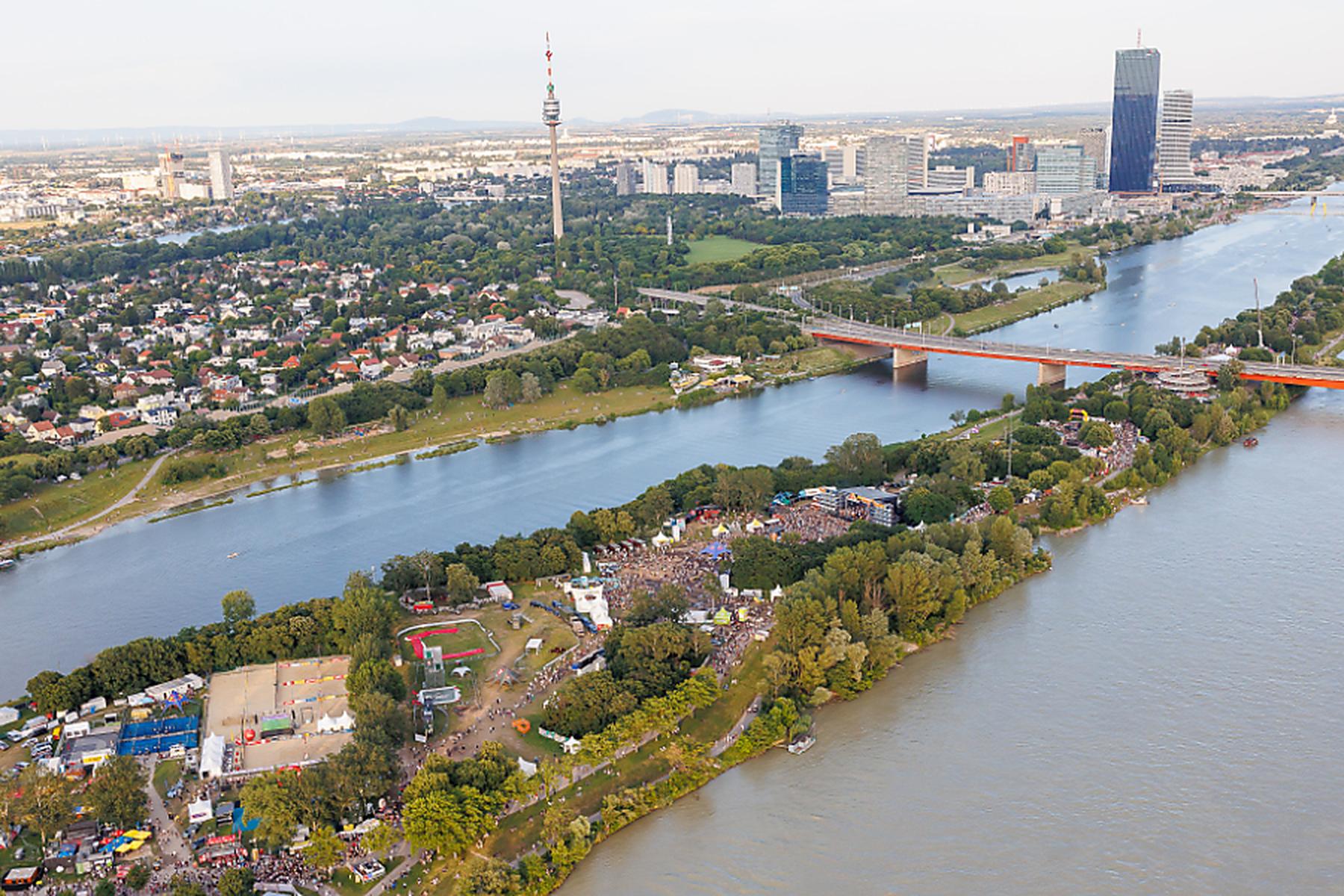 Wien: Rede statt Klima-Störaktion beim Donauinselfest