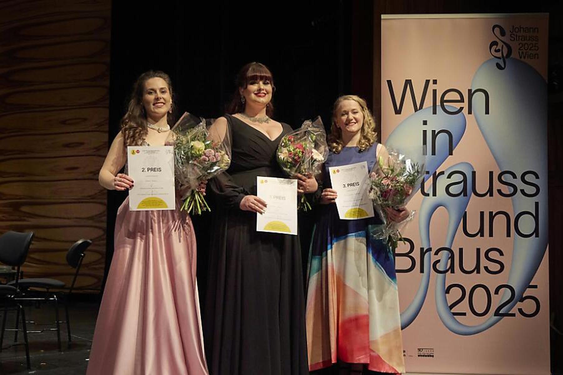 Wien: Drei Gewinnerinnen bei Strauß-Gesangswettbewerb gekürt