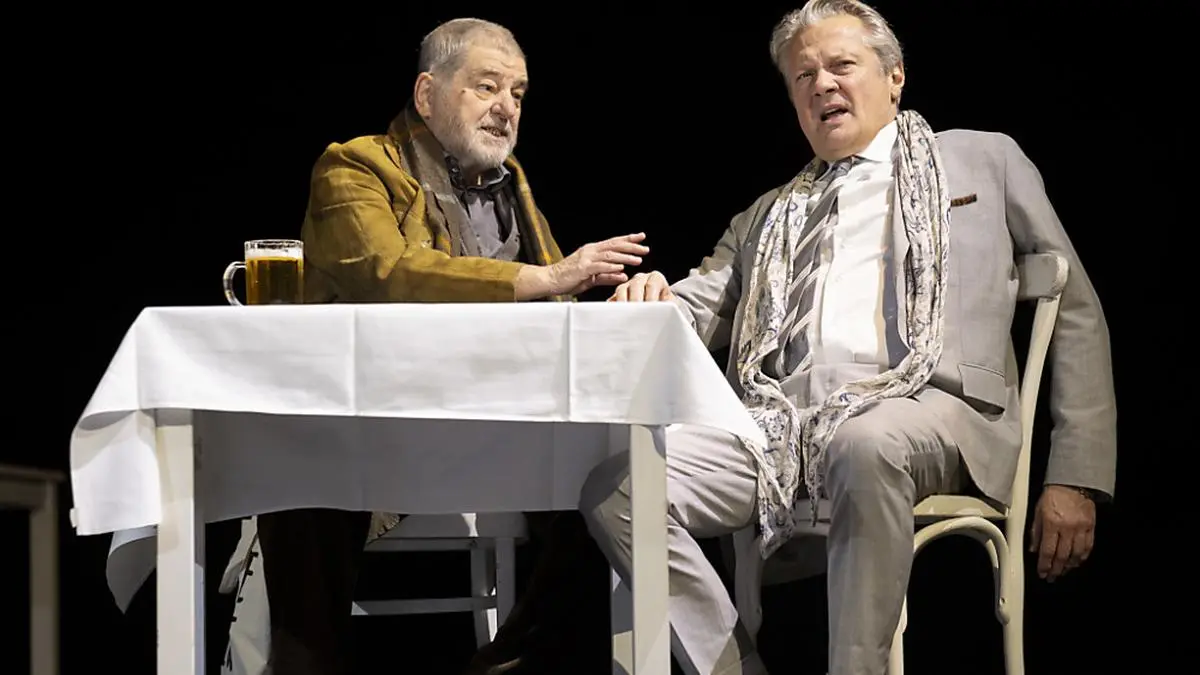 Erwin Steinhauer und Herbert Föttinger in "Bis nächsten Freitag" | Erwin Steinhauer und Herbert Föttinger in "Bis nächsten Freitag"