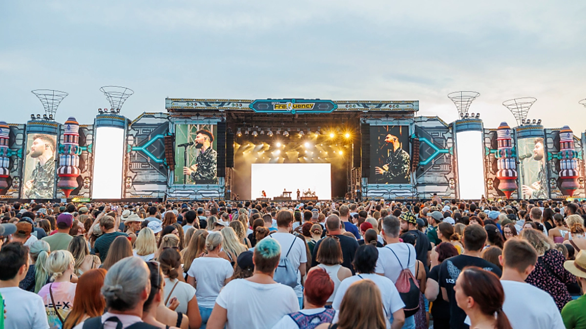 Viel Zulauf bei der "Space Stage" am Frequency | Viel Zulauf bei der "Space Stage" am Frequency