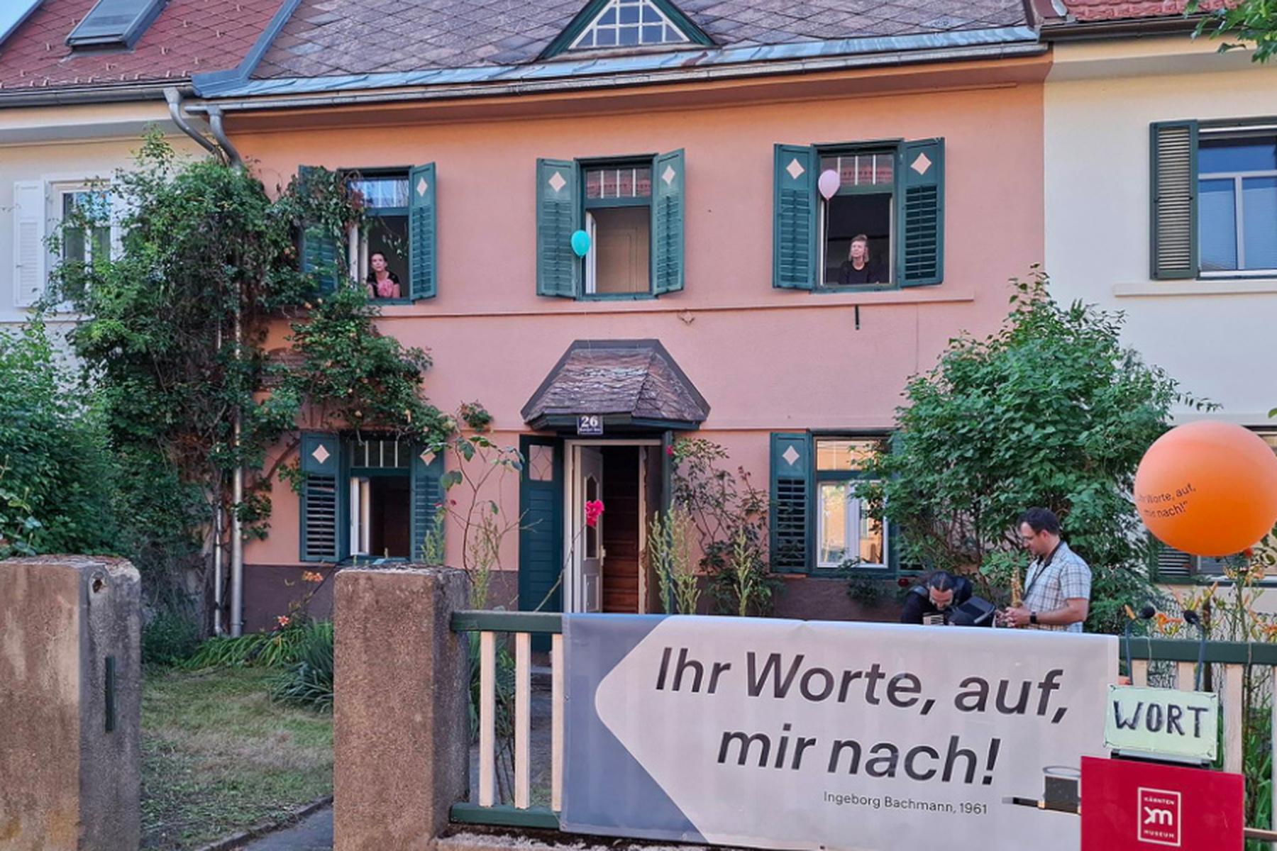 Klagenfurt: Straßenfest bot Einblicke in Klagenfurter Bachmann-Haus