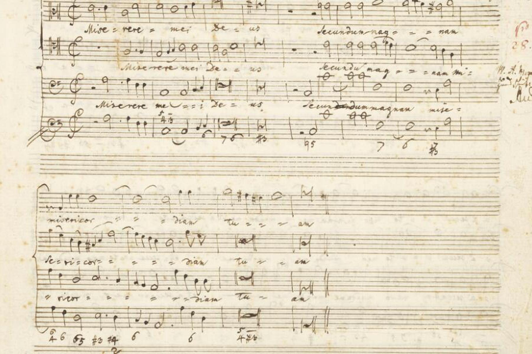 Salzburški Mozarteum pridobil dragocene Mozartove originale