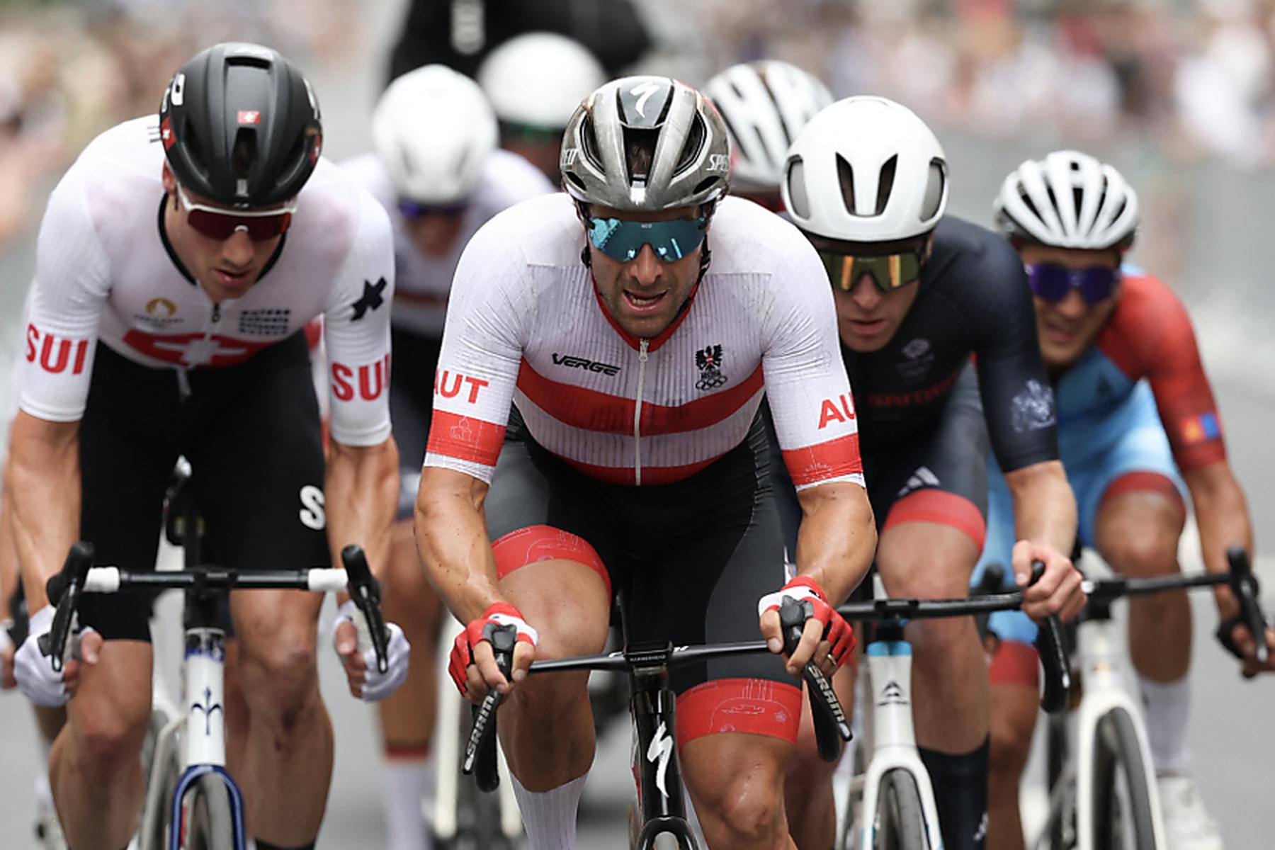 Paris: Haller im Rad-Straßenrennen Sechster - Gold an Evenepoel