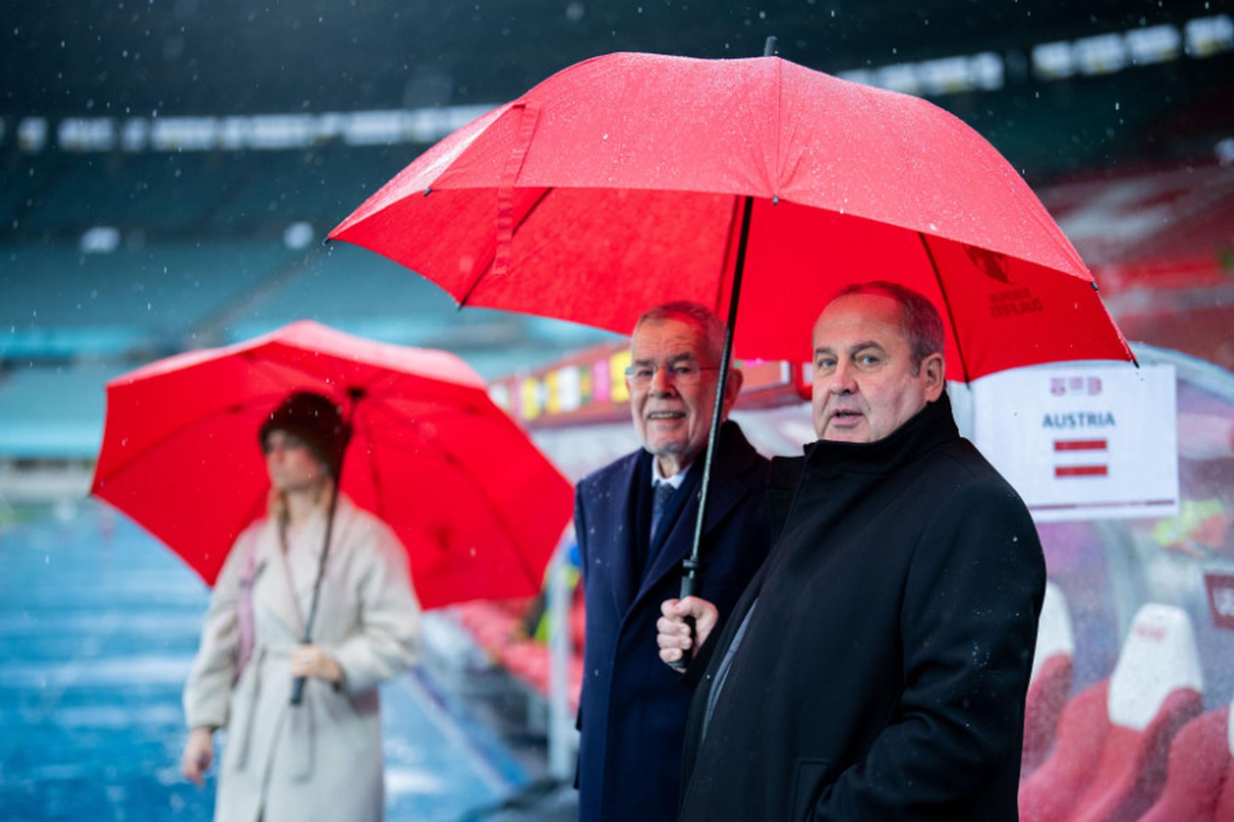 Wien: Van der Bellen wünscht ÖFB-Team vor WM-Quali-Finale Glück