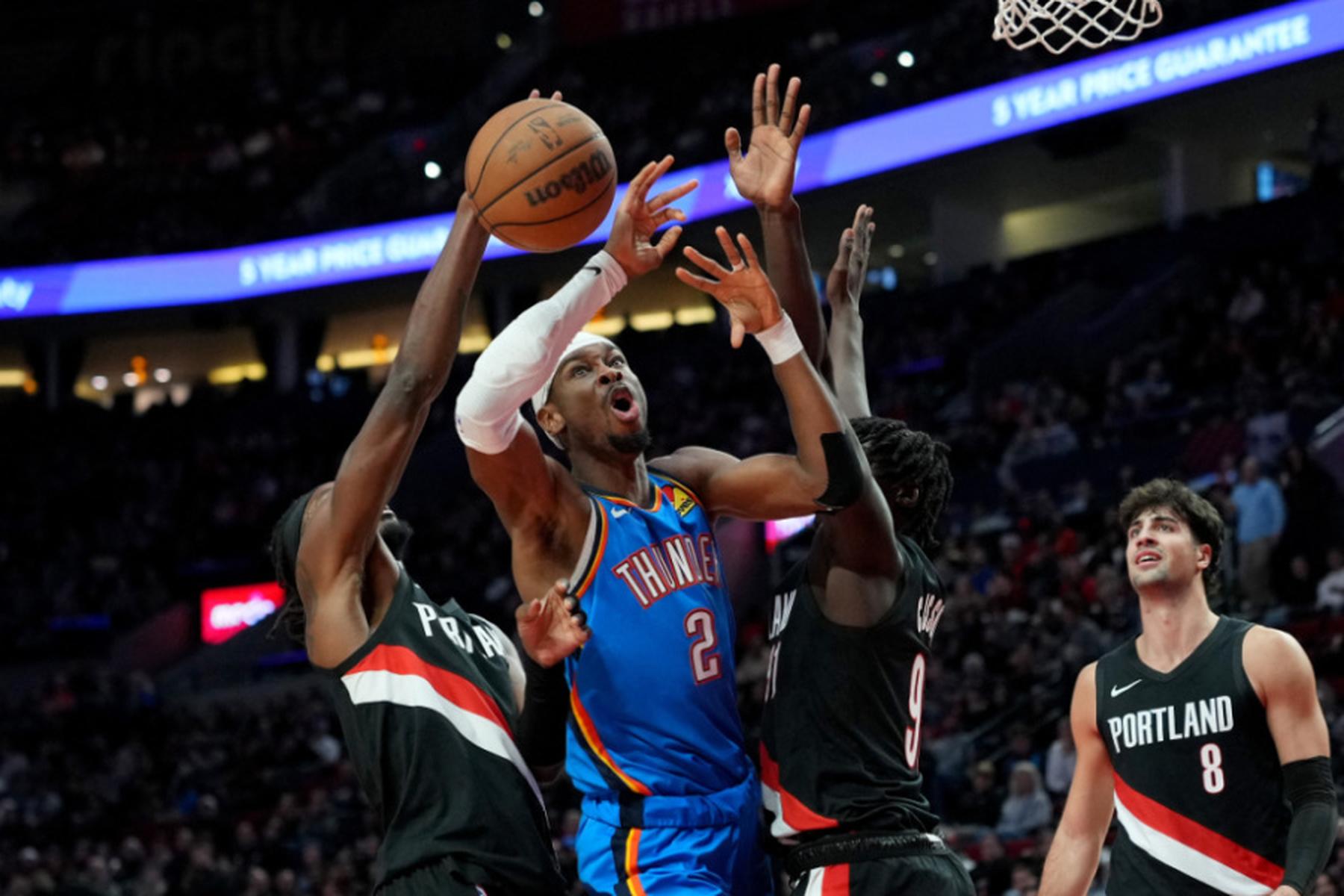 Portland (Oregon): Erste Saisonniederlage für NBA-Champion Oklahoma City