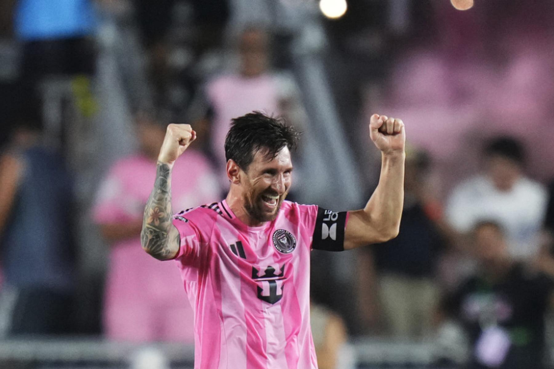 Fort Lauderdale: Messi führt Miami mit Doppelpack in Leagues-Cup-Finale