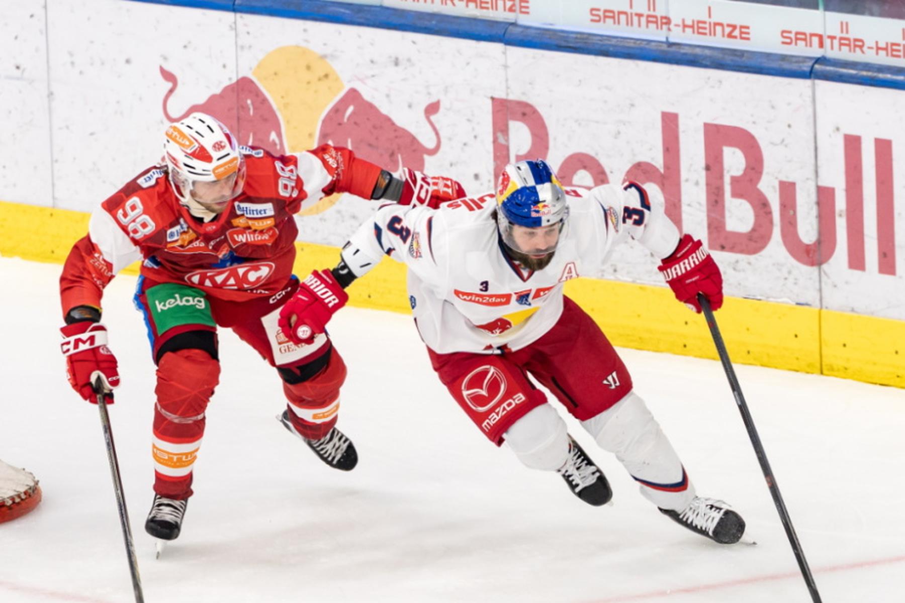 Wien: KAC mit Sieg im Schlager gegen Salzburg an ICE-Spitze