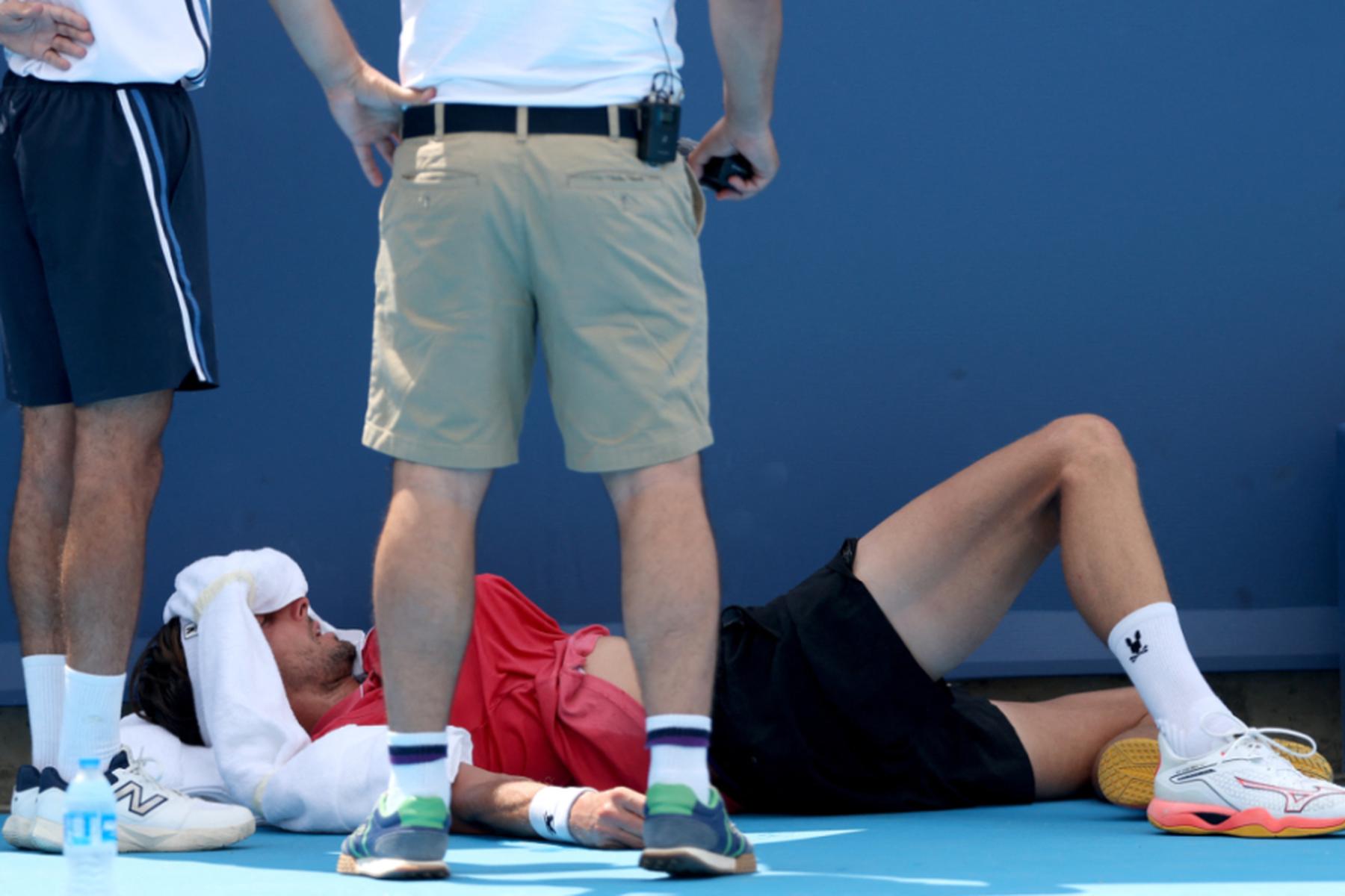 Cincinnati (Ohio): Franzose Rinderknech kollabiert in Cincinnati