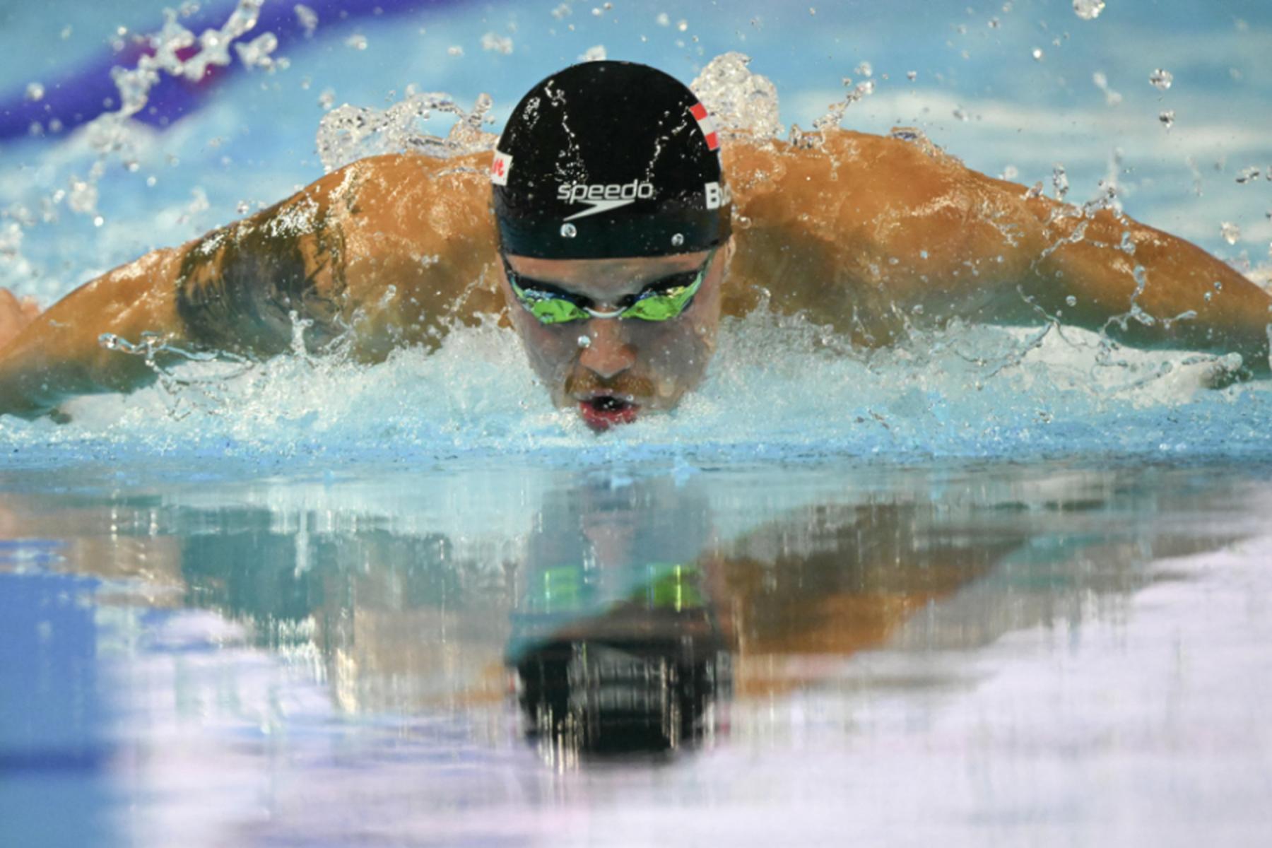 Singapur: Bucher über 100 m Delfin in 50,88 Sek. ins WM-Finale