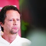 Peter Schöttel stellte sich nach der Rückkehr in Wien den Medien | Peter Schöttel stellte sich nach der Rückkehr in Wien den Medien