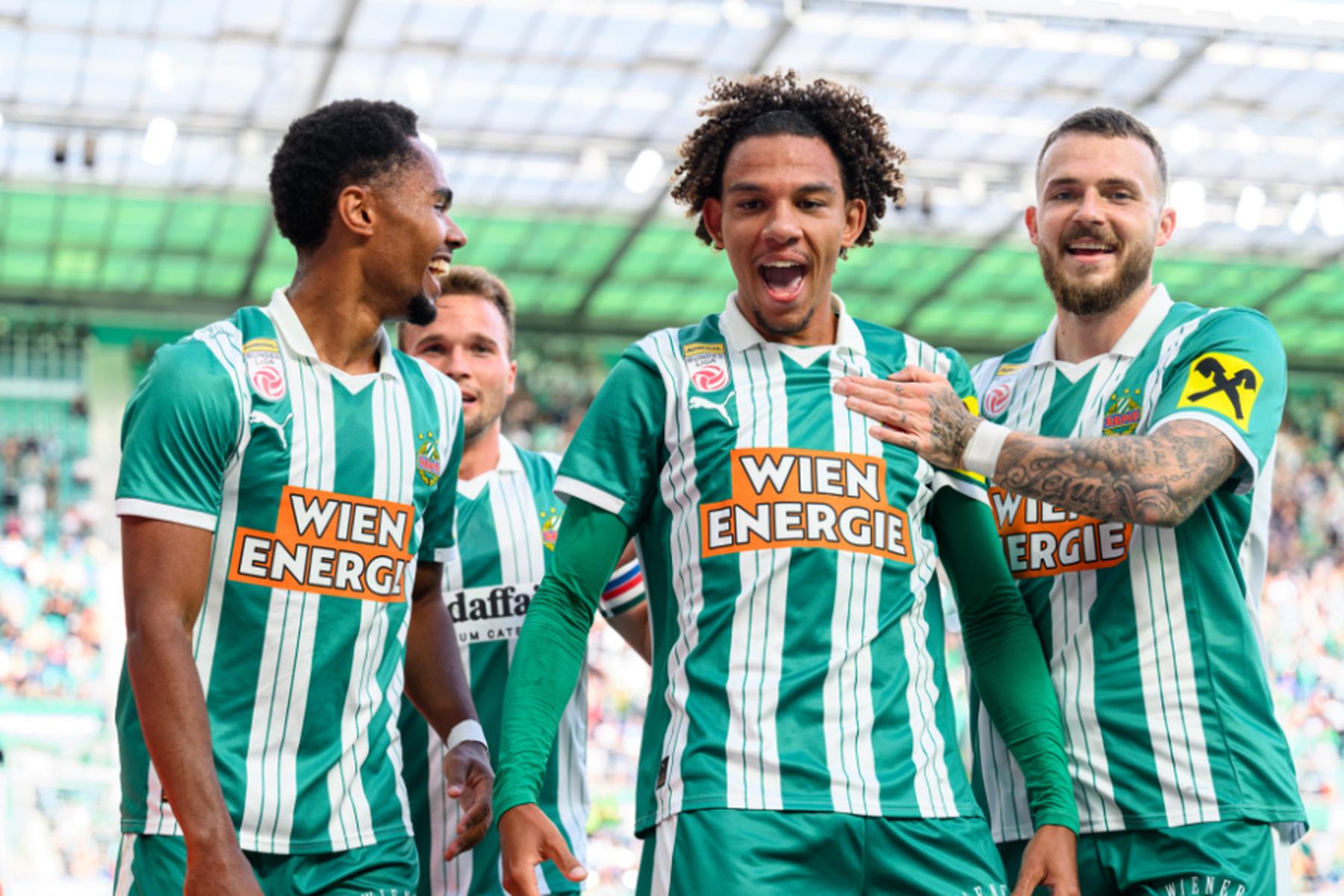 Wien: Rapid besiegt BW Linz 1:0 - Austria Wien 2:2 beim GAK