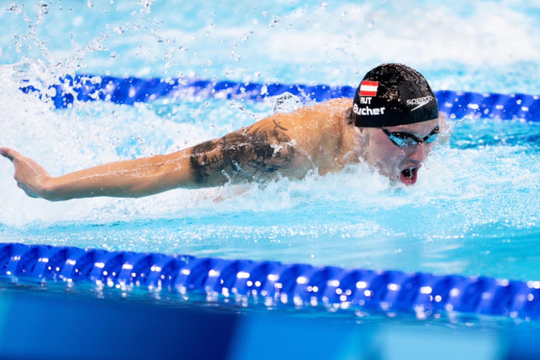 Singapur: Bucher als Zehnter ins WM-Semifinale im Delfinsprint