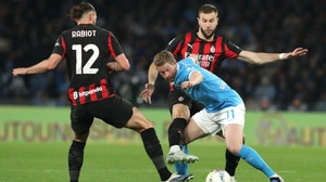 Napoli setzte sich gegen AC Milan durch | Napoli setzte sich gegen AC Milan durch