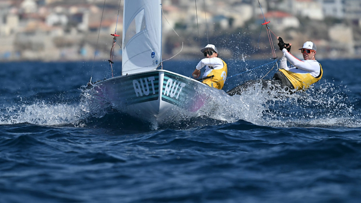 Lara Vadlau/l. und Lukas Mähr haben nun am Donnerstag ihr Medal Race | Lara Vadlau/l. und Lukas Mähr haben nun am Donnerstag ihr Medal Race