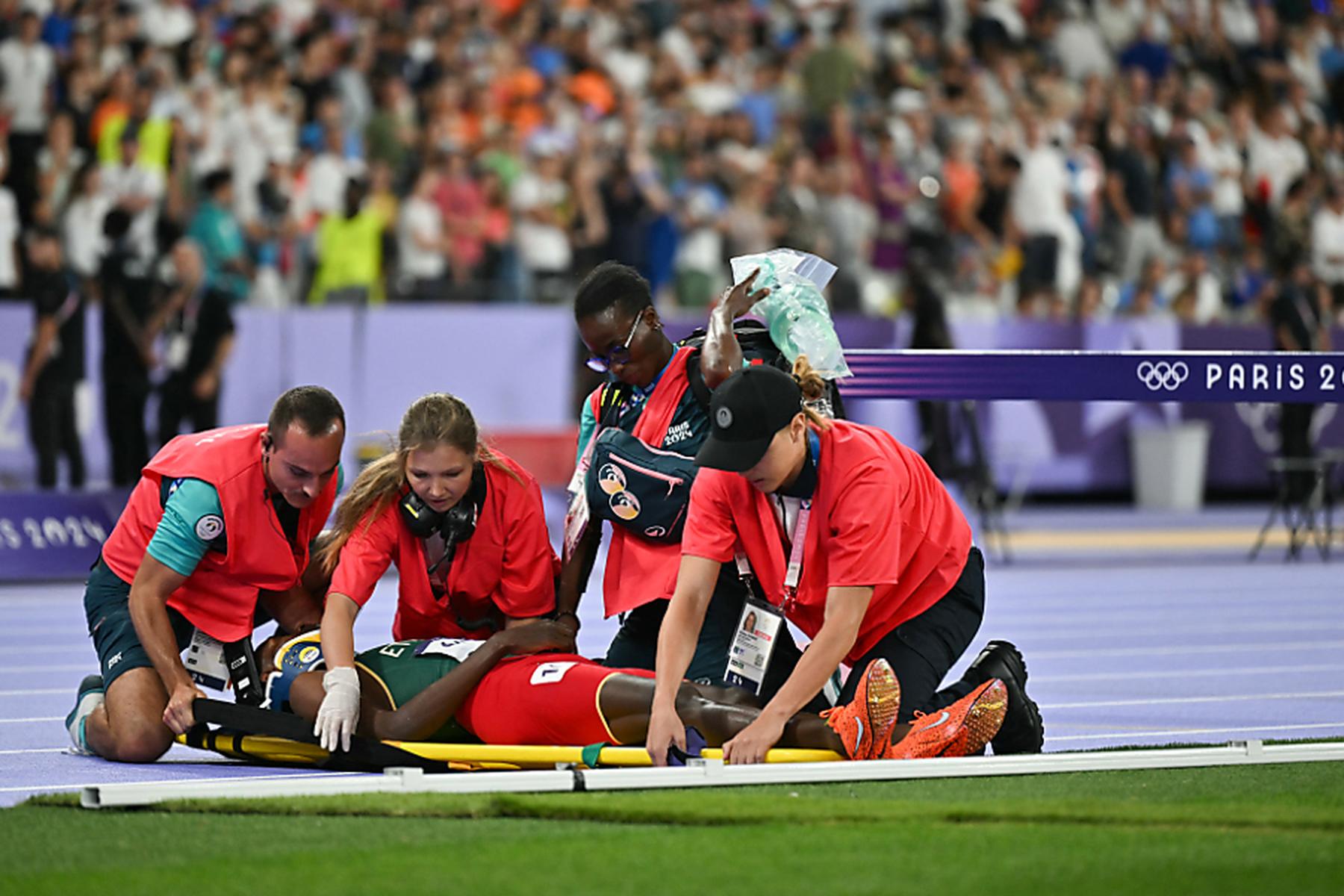 Paris: Äthiopier nach argem Sturz im Olympia-Finale wohlauf