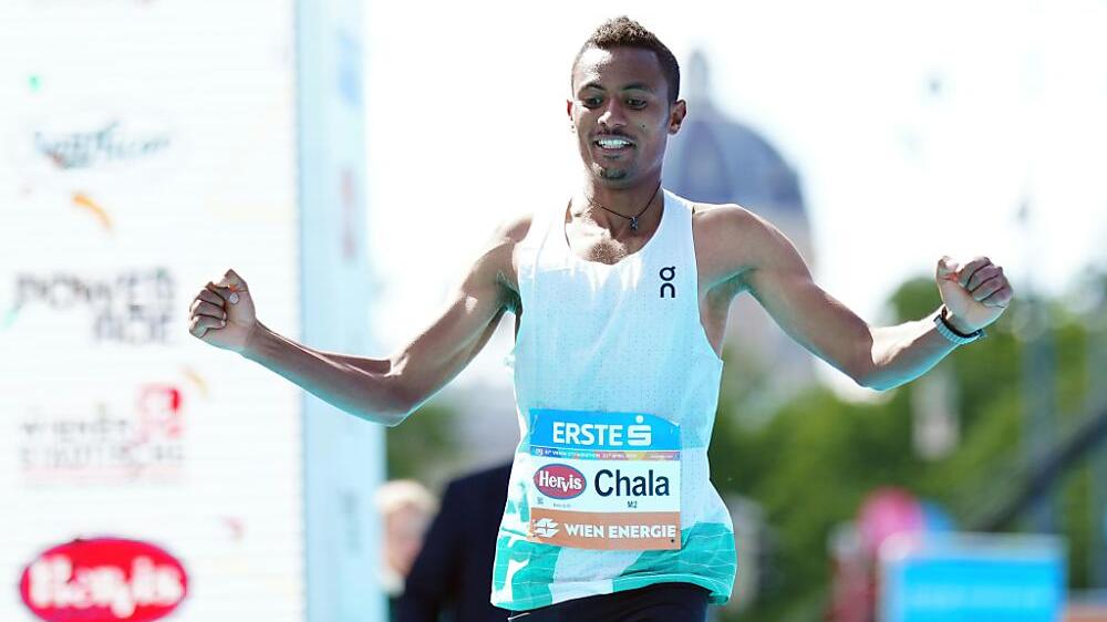 Chala Regasa - Sieger des Vienna City Marathon 2024 | Chala Regasa - Sieger des Vienna City Marathon 2024