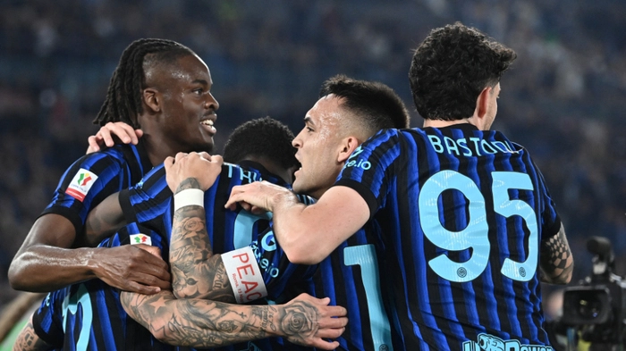 Inter bejubelte Cup-Finalsieg gegen Lazio | Inter bejubelte Cup-Finalsieg gegen Lazio