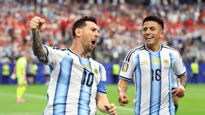 Messi holte sich gegen Österreich den WM-Rekord | Messi holte sich gegen Österreich den WM-Rekord