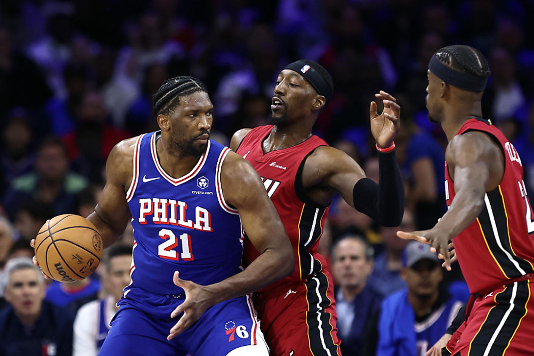 Philadelphia: 76ers nach Sieg gegen Miami Heat in NBA-Play-offs