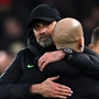 Klopp und Guardiola teilten die Punkte | Klopp und Guardiola teilten die Punkte