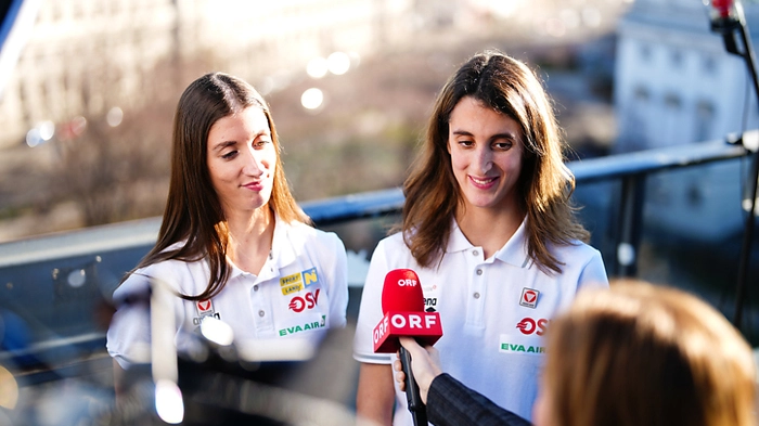 WM-Titelverteidigerinnen: Anna-Maria (l.) und Eirini-Marina Alexandri | WM-Titelverteidigerinnen: Anna-Maria (l.) und Eirini-Marina Alexandri