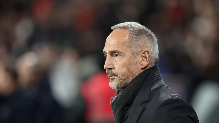 Adi Hütter musste sich mit Monaco in Paris geschlagen geben | Adi Hütter musste sich mit Monaco in Paris geschlagen geben