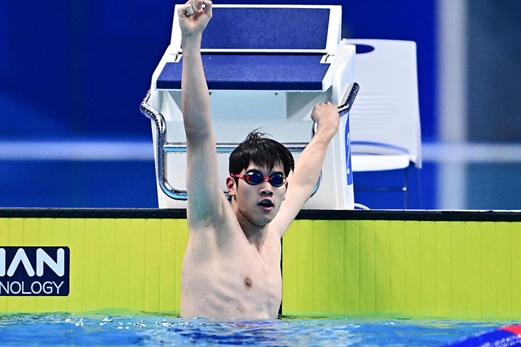 Doha | Chinese Pan mit 100-m-Weltrekord bei Schwimm-WM in Doha