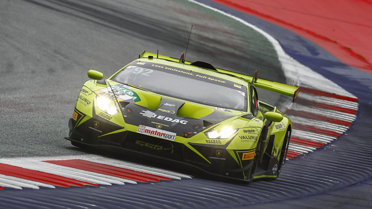 Bortolotti im Lamborghini 2023 auf dem Red Bull Ring | Bortolotti im Lamborghini 2023 auf dem Red Bull Ring
