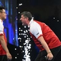 Ausgelassner Jubel bei Rodriguez und Suljovic | Ausgelassner Jubel bei Rodriguez und Suljovic
