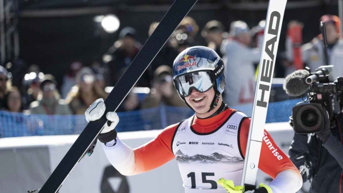 Franjo von Allmen demonstrierte am Sonntag sein Können | Franjo von Allmen demonstrierte am Sonntag sein Können