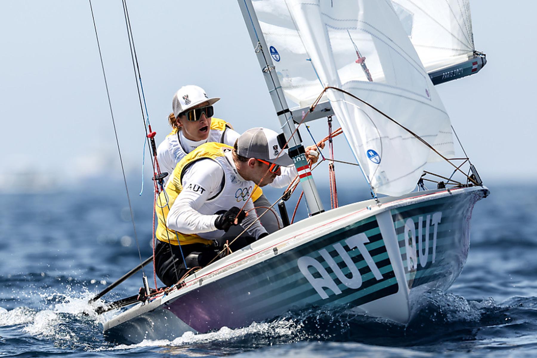 Paris: Wahrscheinliche Vertagung des Medal Race von Vadlau/Mähr