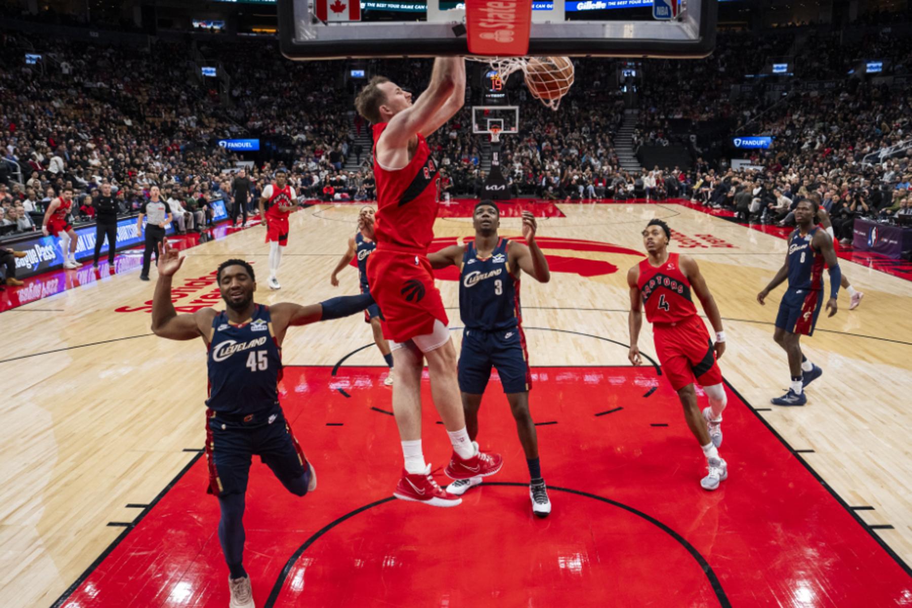 Toronto/Cleveland (Ohio): Achter Sieg hintereinander für Toronto in NBA