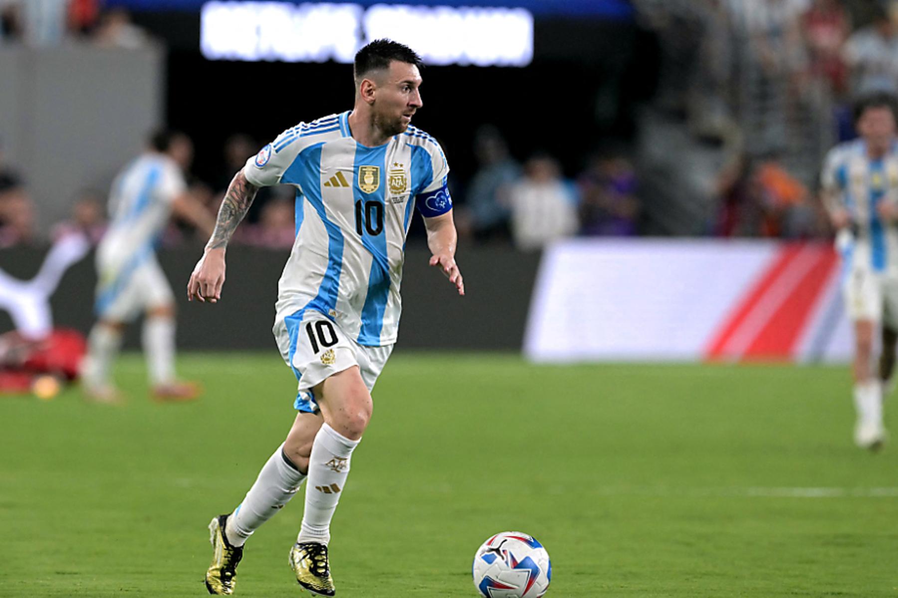 East Rutherford (New Jersey): Alvarez und Messi führen Argentinien ins Copa-Finale