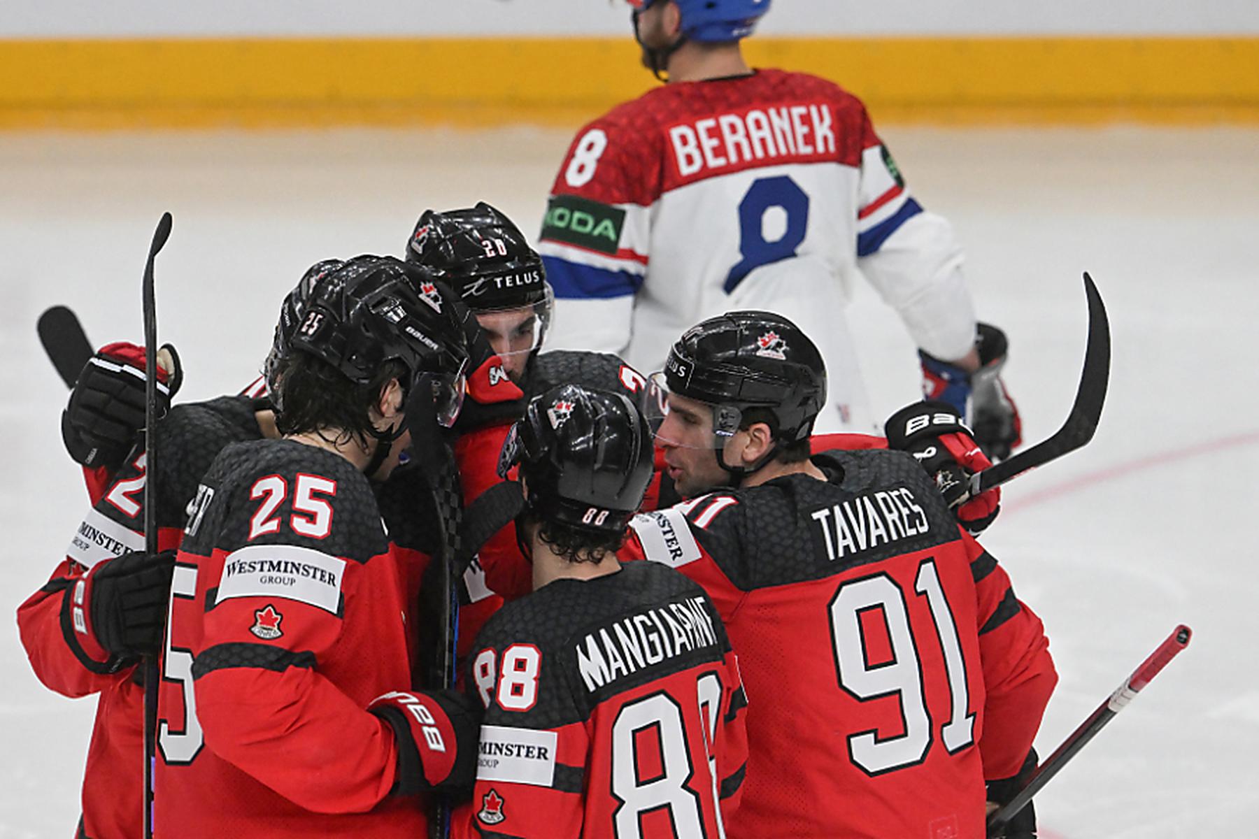 Prag: Kanada nach Sieg über Tschechien Gruppen-1. bei Eishockey-WM