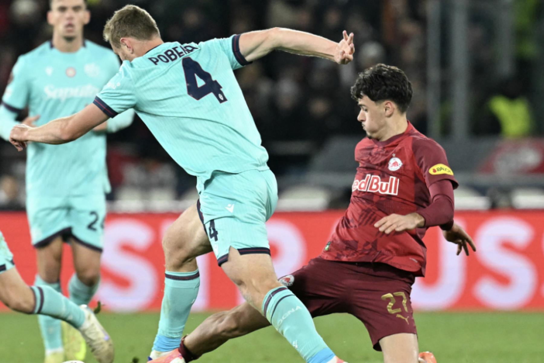 Bologna: Salzburg kassierte 1:4-Niederlage in Bologna