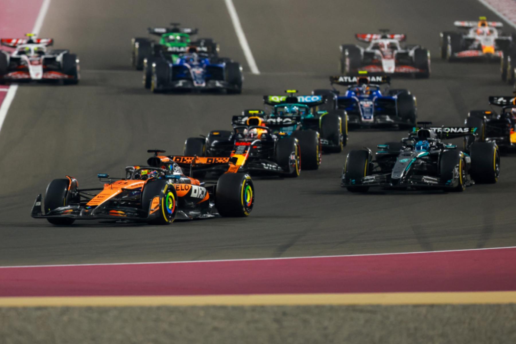 Lusail: Piastri gewinnt Katar-Sprint vor Russell und Norris