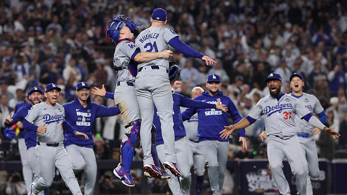 Die Los Angeles Dodgers haben die Baseball-Meisterschaft gewonnen