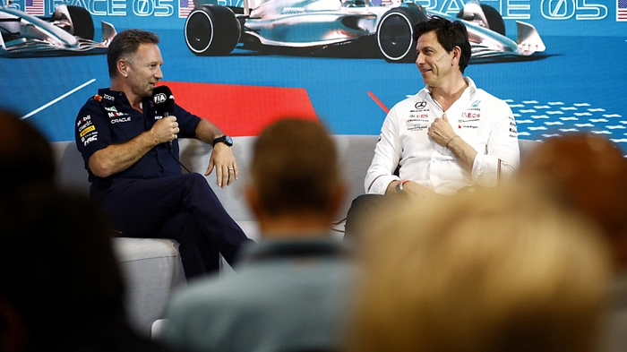 Horner und Wolff im verbalen "Infight" | Horner und Wolff im verbalen "Infight"