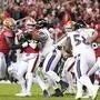 Die Ravens-Defense hatte die 49ers im Griff | Die Ravens-Defense hatte die 49ers im Griff