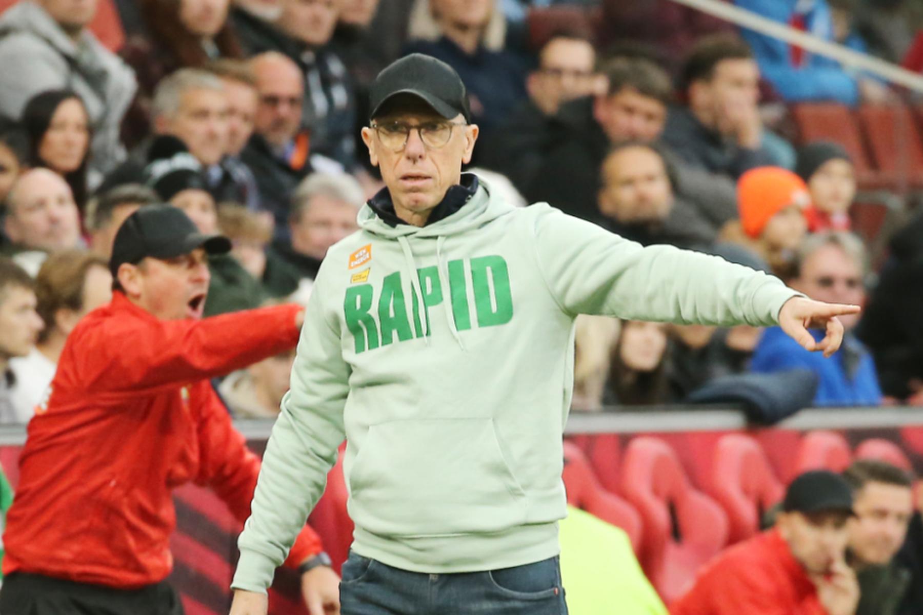 Wien: Rapid trennt sich von Coach Stöger und Co-Trainer Sageder