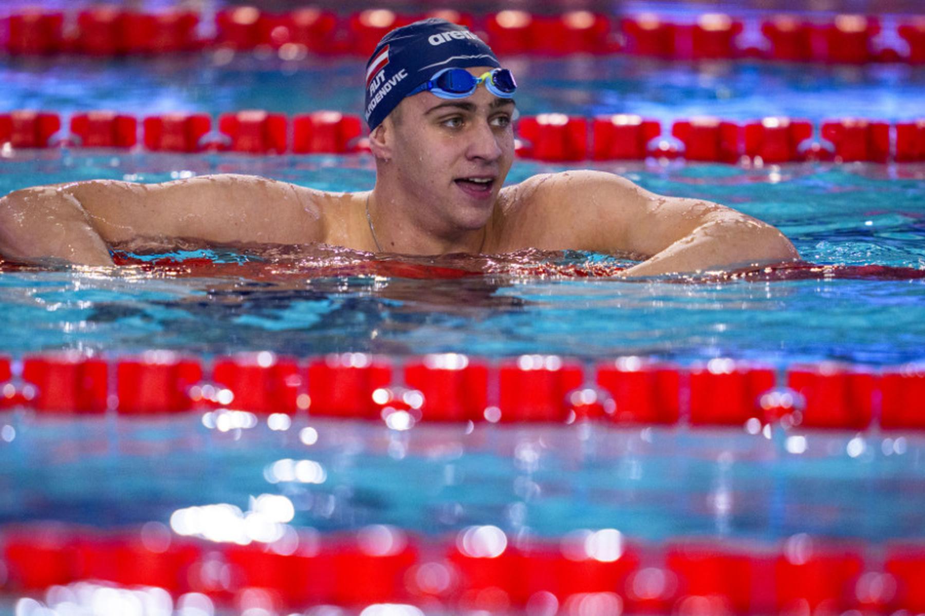 Lublin: Kurzbahn-EM-Bronze für Schwimmer Mladenovic über 100 m Brust