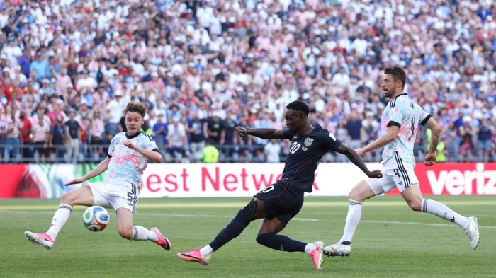 Belgien hatte Balogun im Griff | Belgien hatte Balogun im Griff