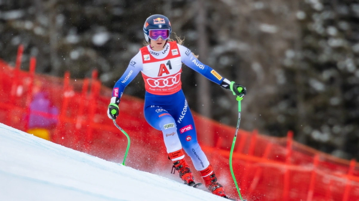 Sofia Goggia holte in Cortina die Trainingsbestzeit | Sofia Goggia holte in Cortina die Trainingsbestzeit