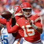 Patrick Mahomes lenkt die Spiele seiner Kansas City Chiefs | Patrick Mahomes lenkt die Spiele seiner Kansas City Chiefs