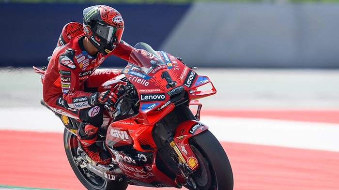 Bagnaia wieder flott unterwegs | Bagnaia wieder flott unterwegs