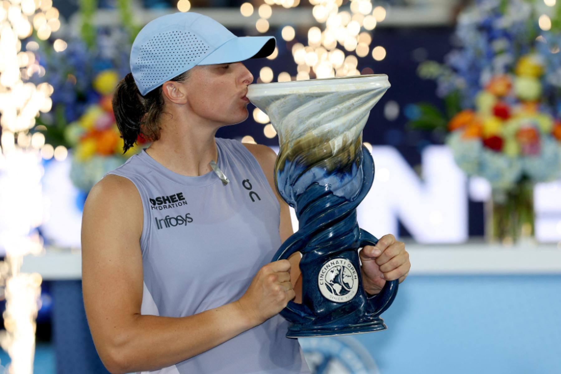 Cincinnati (Ohio): Swiatek gewinnt vor US Open Turnier in Cincinnati