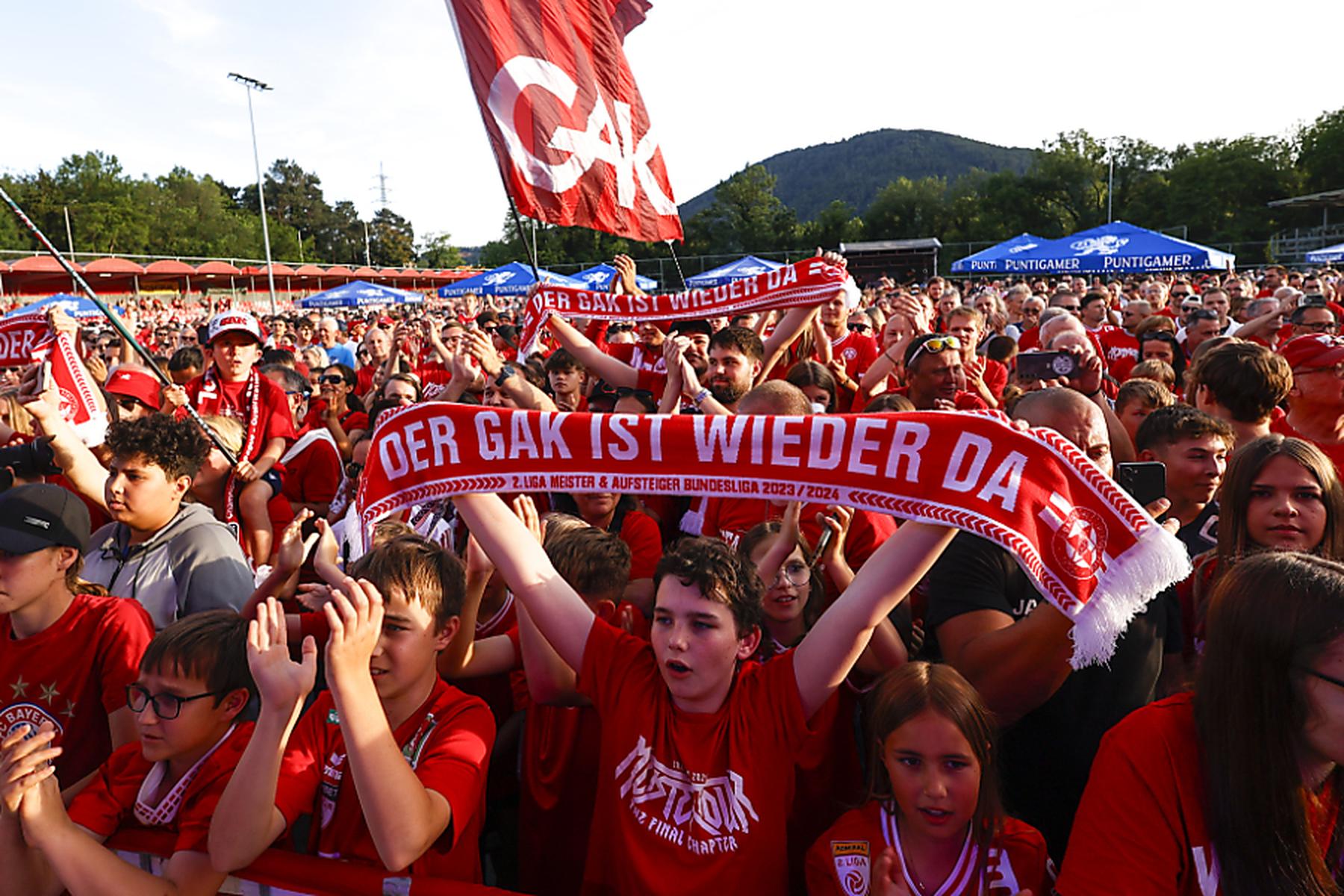 Graz: Rückkehrer GAK eröffnet gegen Krösus Salzburg