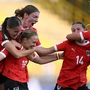Fankhauser jubelt über das erste WM-Tor der ÖFB-Frauen | Fankhauser jubelt über das erste WM-Tor der ÖFB-Frauen