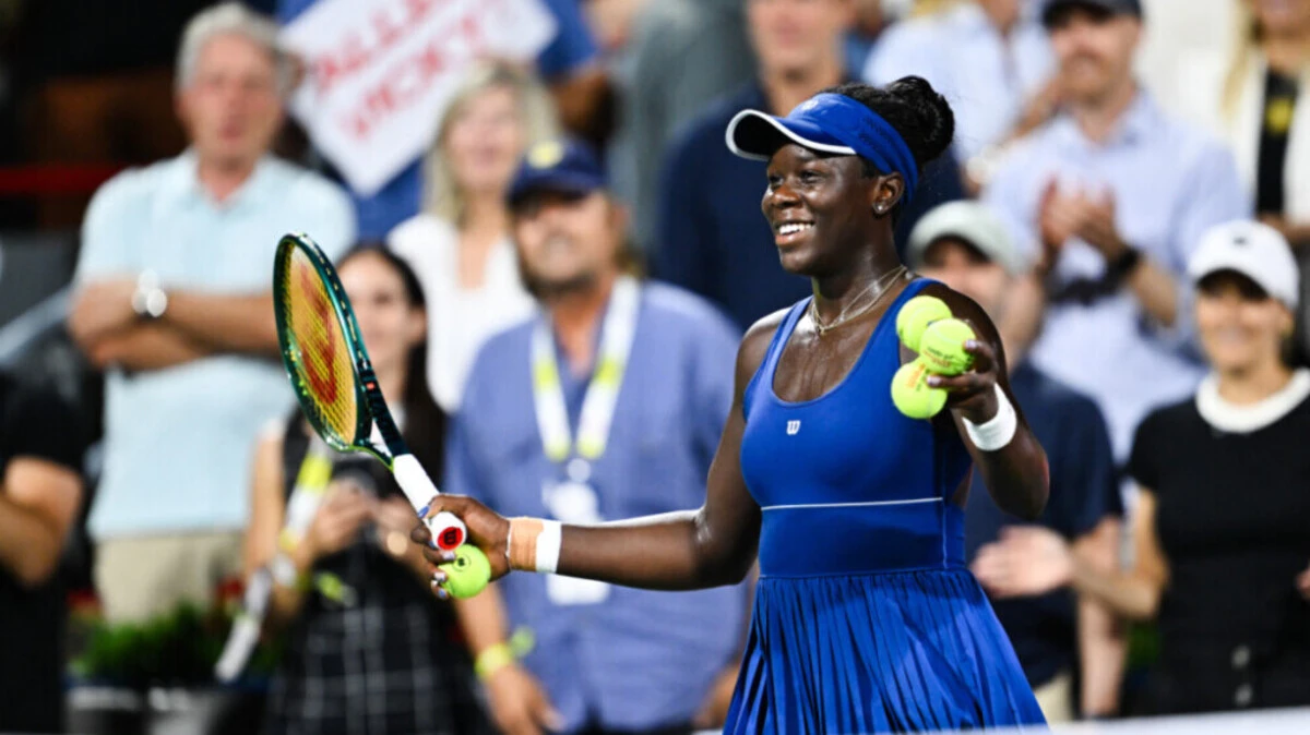 Victoria Mboko steht im Finale und strahlt vor Glück | Victoria Mboko steht im Finale und strahlt vor Glück